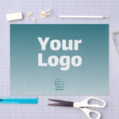 Ihr Logo mit/Bearbeitung von QR-Code und Farbverla Seidenpapier (Handwerk)