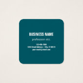 Ihr Logo mit editierbarem QR-Code und Farbverlauf (Rückseite)