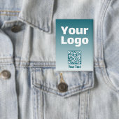 Ihr Logo mit editierbarem QR-Code und Farbverlauf Button (Insitu)