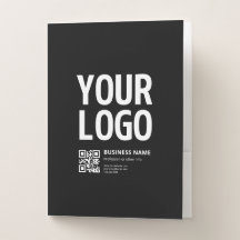 Ihr Logo mit editierbarem QR-Code und Text
