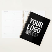 Ihr Logo mit editierbarem QR-Code und Text Planer (Anzeige)