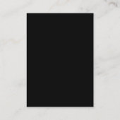 Ihr Logo mit editierbarem QR-Code und Text Visitenkarte (Rückseite)