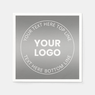Ihr Logo mit oder ohne Farbabweichung Serviette