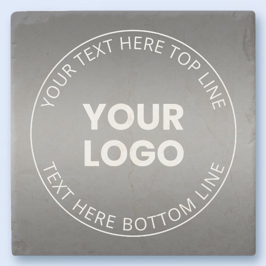 Ihr Logo mit oder ohne Farbabweichung Steinuntersetzer
