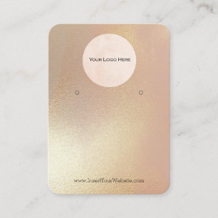 Ihr Logo Modern Gold Shimmer erhält Display Visitenkarte