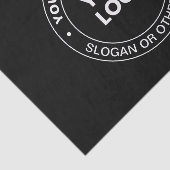 Ihr Logo | Moderne bearbeitbare Texte und Elemente Seidenpapier (Ausschnitt)