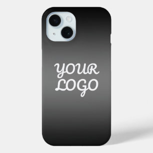 Ihr Logo & moderne dunkelgraue editierbare Farb-Om Case-Mate iPhone Hülle