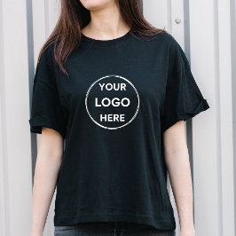 Ihr Logo Moderne Mitarbeiter der Business Company T-Shirt