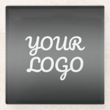 Ihr Logo & Modernes einfaches Ombre | Dunkelgrau
