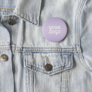 Ihr Logo & modernes einfaches Ombre   Lavendel Button