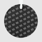 Ihr Logo | Modernes Wiederholmuster Ornament (Rückseite)