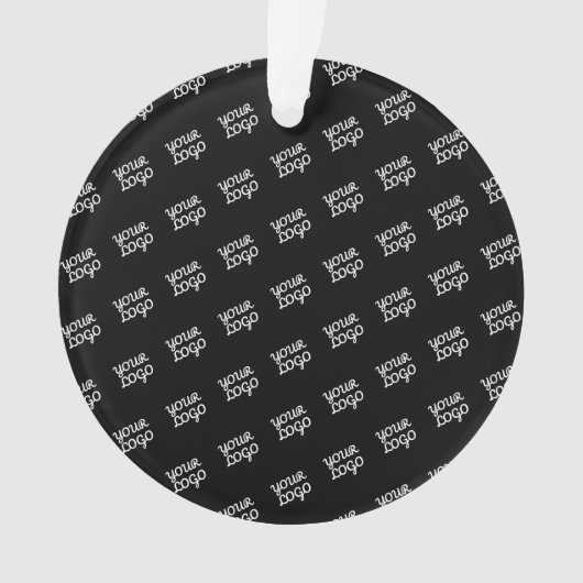 Ihr Logo | Modernes Wiederholmuster Ornament (Vorderseite)