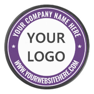 Ihr Logo Name Website Colors Hockey Puck Geschenk