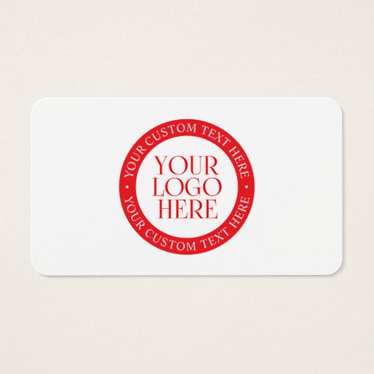 Ihr Logo oder anderes Bild | Weihnachten weiß und  (Vorderseite)