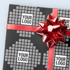 Ihr Logo oder Bild | Einzigartiges modernes Muster Geschenkpapier