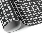 Ihr Logo oder Bild Einzigartiges, sich wiederholen Geschenkpapier (Rolleneckpunkt)