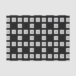 Ihr Logo oder Bild Einzigartiges, sich wiederholen Seidenpapier