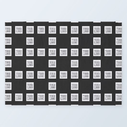 Ihr Logo oder Bild Einzigartiges, sich wiederholen Seidenpapier