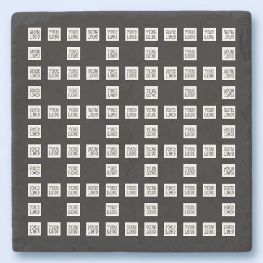 Ihr Logo oder Bild Einzigartiges, sich wiederholen Steinuntersetzer