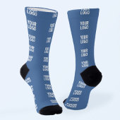 Ihr Logo oder Bild | Muster für vertikale Streifen Socken