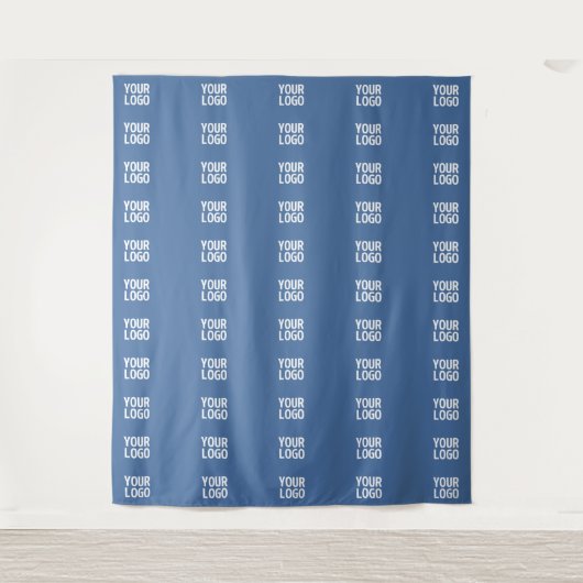 Ihr Logo oder Bild | Vertikale Streifen Muster Wandteppich (Vorderseite)