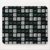 Ihr Logo oder Bild | Zig Zag Muster mit zwei Bilde Mousepad (Vorne)