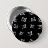 Ihr Logo oder Bild | Zufällig aussehende Vorlage Button (Vorne & Hinten)