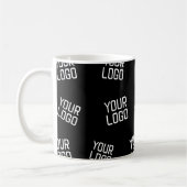 Ihr Logo oder Bild | Zufällig aussehende Vorlage Kaffeetasse (Links)