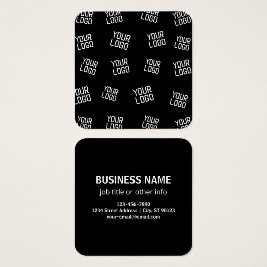 Ihr Logo oder Bild | Zufällige Suchvorlage (Vorne & Hinten)