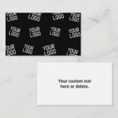 Ihr Logo oder Bild | Zufällige Suchvorlage Begleitkarte (Vorne/Hinten)