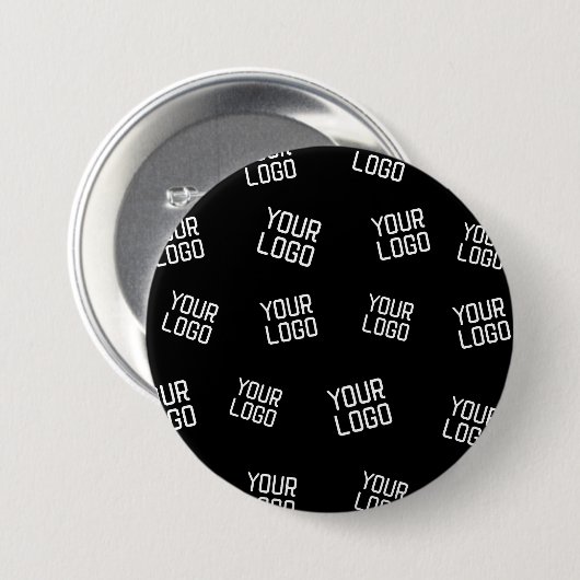 Ihr Logo oder Bild | Zufällige Suchvorlage Button (Vorne & Hinten)