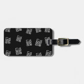 Ihr Logo oder Bild | Zufällige Suchvorlage Gepäckanhänger (Vorderseite horizontal)