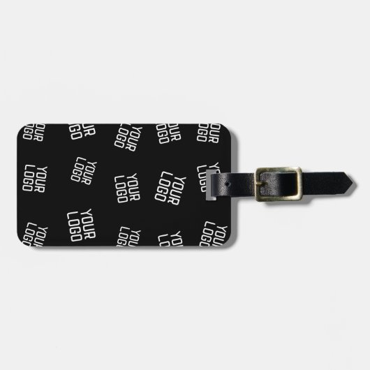 Ihr Logo oder Bild | Zufällige Suchvorlage Gepäckanhänger (Vorderseite horizontal)