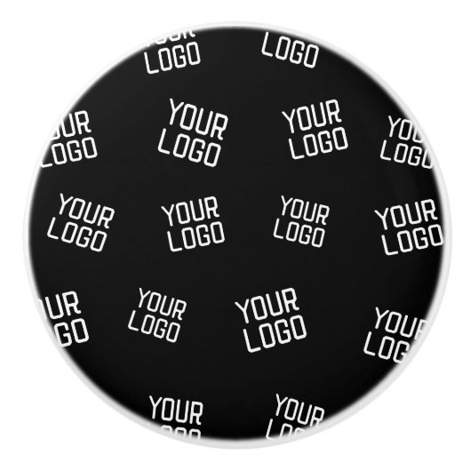 Ihr Logo oder Bild | Zufällige Suchvorlage Keramikknauf (Vorderseite)