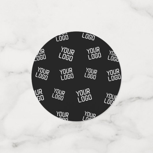 Ihr Logo oder Bild | Zufällige Suchvorlage Konfetti (Klein Vorderseite)