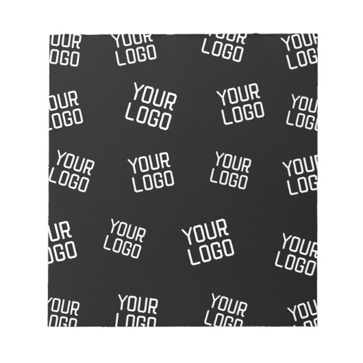 Ihr Logo oder Bild | Zufällige Suchvorlage Notizblock (Vorderseite)