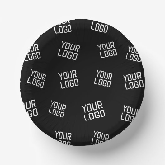 Ihr Logo oder Bild | Zufällige Suchvorlage Pappteller (Vorderseite)