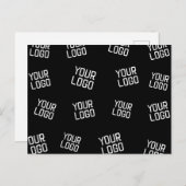 Ihr Logo oder Bild | Zufällige Suchvorlage Postkarte (Vorne/Hinten)