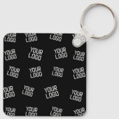 Ihr Logo oder Bild | Zufällige Suchvorlage Schlüsselanhänger (Rückseite)