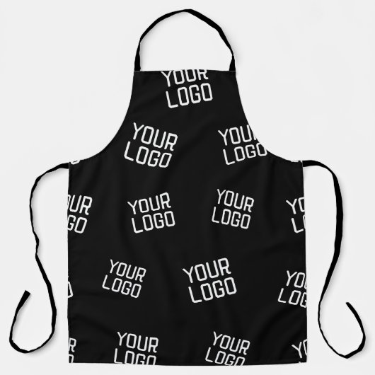 Ihr Logo oder Bild | Zufällige Suchvorlage Schürze (Vorderseite)