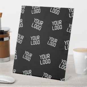 Ihr Logo oder Bild Zufällige Suchvorlage Sockelschild