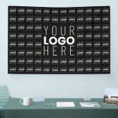 Ihr Logo oder Bildgeflechtetes Muster Großbildlogo Banner (Messe)