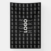 Ihr Logo oder Bildgeflechtetes Muster Großbildlogo Banner (Vertikal)