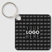 Ihr Logo oder Bildgeflechtetes Muster Großbildlogo Schlüsselanhänger (Vorderseite)