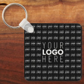 Ihr Logo oder Bildgeflechtetes Muster Großbildlogo Schlüsselanhänger (Vorderseite)