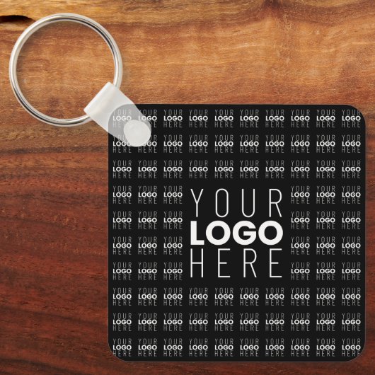 Ihr Logo oder Bildgeflechtetes Muster Großbildlogo Schlüsselanhänger (Vorderseite)