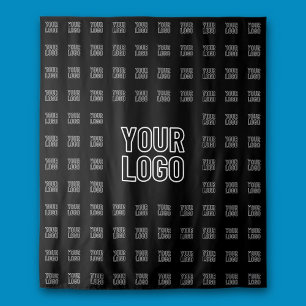 Ihr Logo oder Bildgeflechtetes Muster Großbildlogo Wandteppich