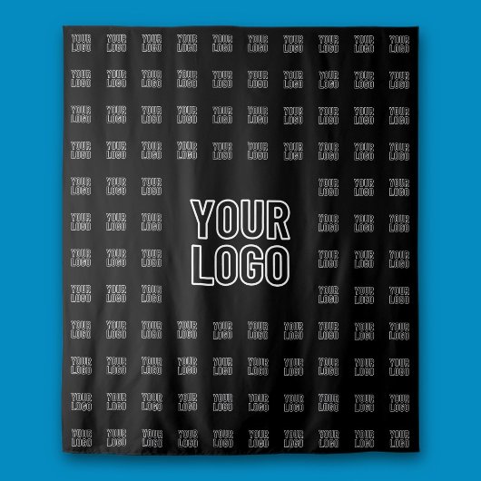 Ihr Logo oder Bildgeflechtetes Muster Großbildlogo Wandteppich