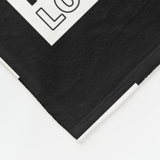 Ihr Logo oder Design | Bearbeitbarer Farbhintergru Fleecedecke (Ecke)