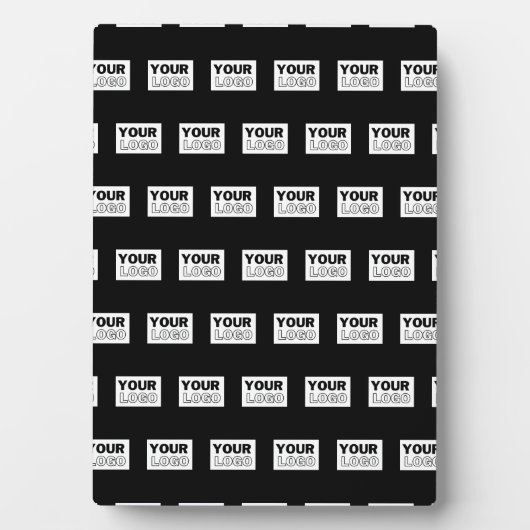 Ihr Logo oder Design | Bearbeitbarer Farbhintergru Fotoplatte (Vorderseite)